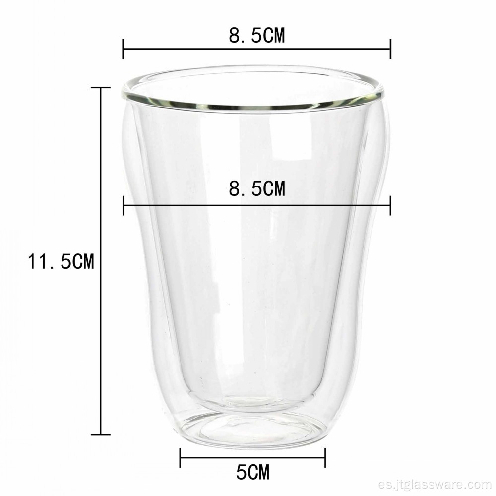 Vasos de vidrio de doble pared Starbucks