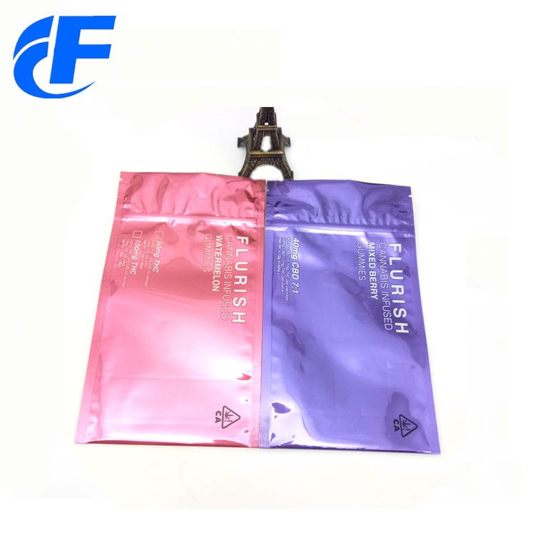 Aluminiumfolie geruchssicher Mylar Ziplock Bags