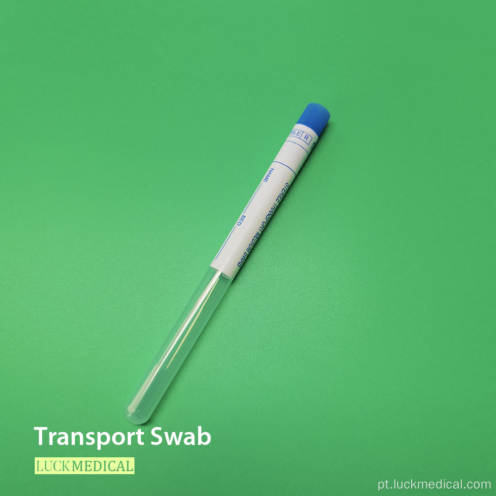 Amostragem de swab de transporte com tubo CE