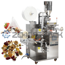 Nylon Cloth Bag Making and Packaging Machine for Tea Bags, Herbs, and Coffee