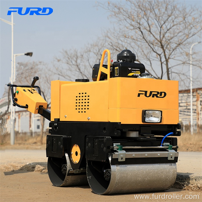 800kg Hydraulic Steering Vibratory Compaction Roller Compactor For Sale