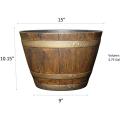 Classic Home and Garden Whiskey Barrel