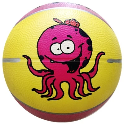 Complex Printing High Quality Deep Line Rubber Official Size Basketball