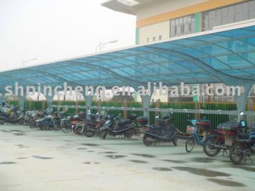 polycarbonate cover roof