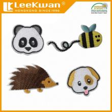 peel and stick animal patch embroidered, cartoon emoji patches, iron patch sticker embroidery patch