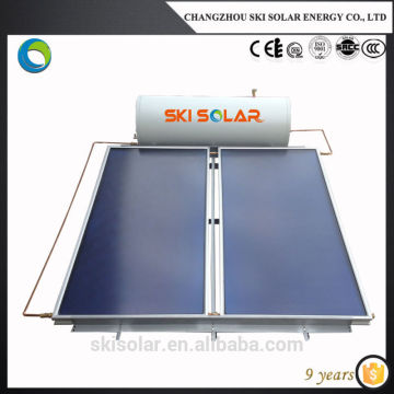 solar water heater drawing water heater