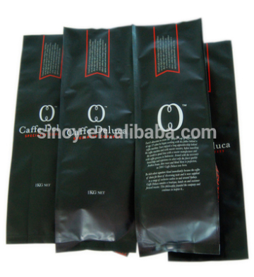 plastic coffee pouch