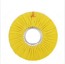 Yellow Open Bias Cotton Wheel