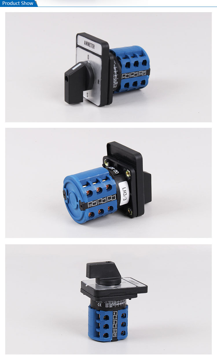 SAIP/SAIPWELL China Manufacturer 20A Power Ammeter Switcher