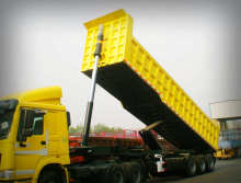 3 Axle Tipper Semi Trailers Rear Dump Trailer