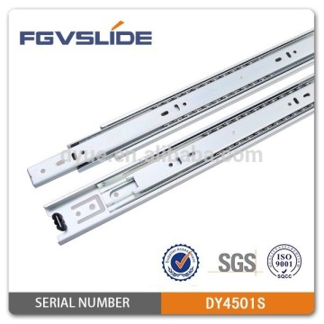 SGS Test Cold Rolled Steel Drawer Ball Bearing Drawer Slide