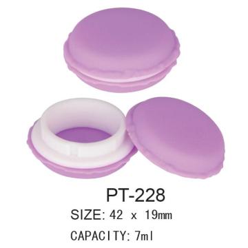 Plastic Cosmetic Empty Round Pot