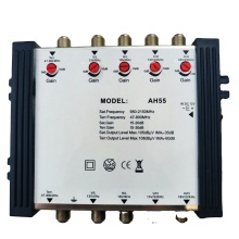 High-Quality 5x5 Digital Gain Adjustable Metal Casing Satellite Amplifier