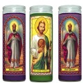 Velas velas religiosas 7 dia vidro