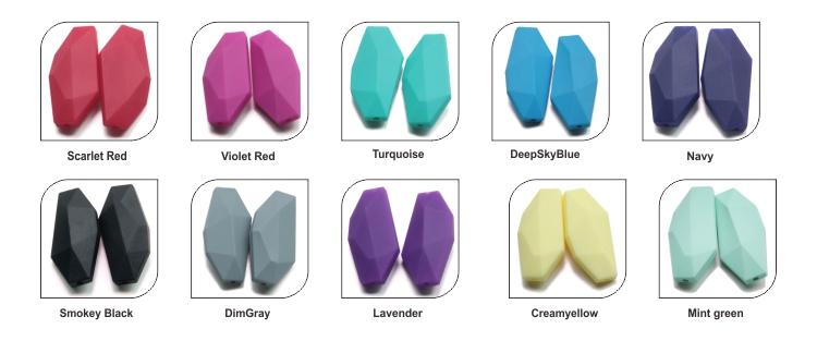 Silikon lose lose Perlen Silicone Loose Bulk Beads