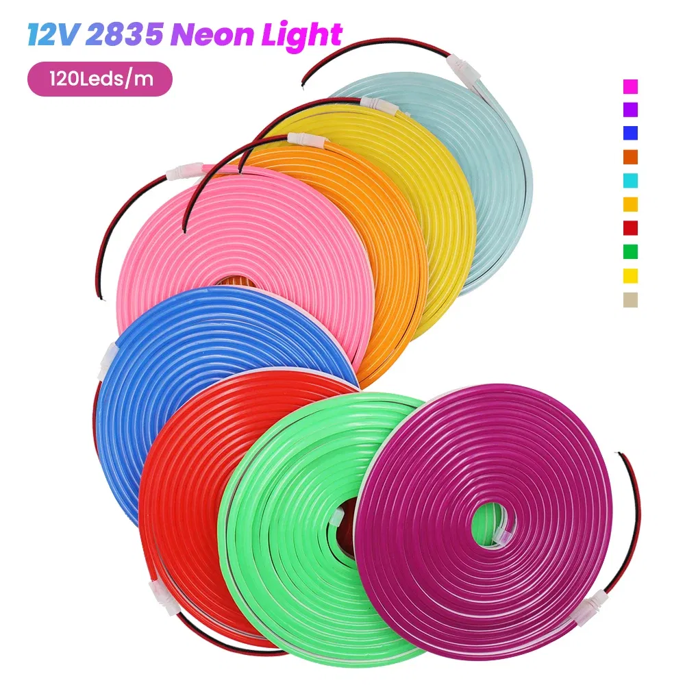 Waterproof Flexible Neon Light Strip 5m SMD 2835 Outdoor Signs