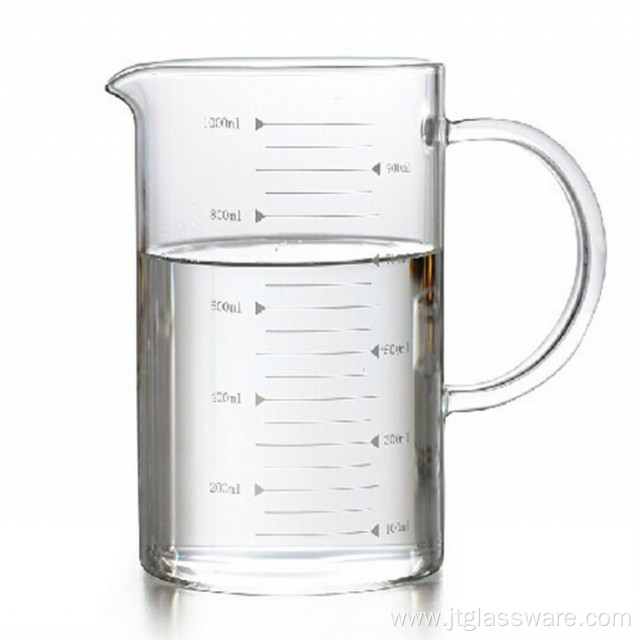 Big Measuring Glass Cup With Holder