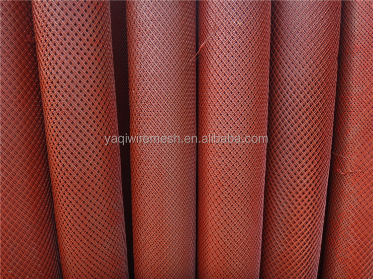 diamond stretched expanded metal polished stainless steel expanded metal mesh