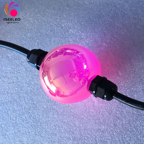 3D Altın LED Pixel Ball Işık DC15V