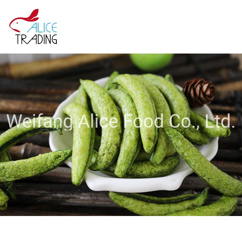 China Wholesale Cheap Price Healthy Snack Food Vegetables Low Calories Fried Sweet Pea