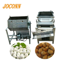 150kg/h Boiled Egg Shell Breaker Crusher with High Peeling Rate for Quail Eggs