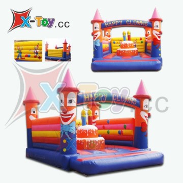 Hot selling happy clowns inflatable bouncer for birthday party/Inflatable party bouncer