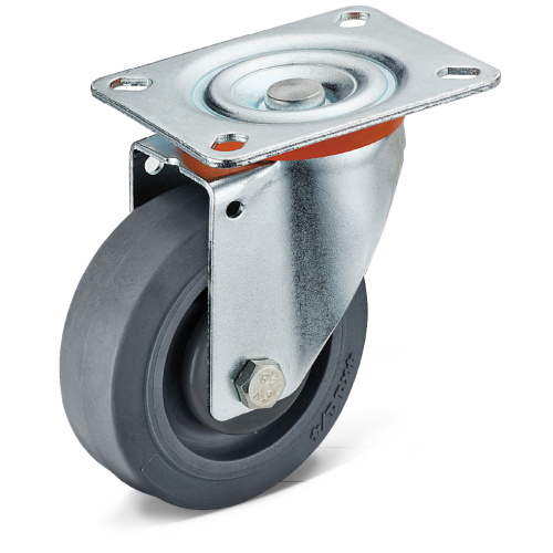 Bán hàng nóng TPR Flat Bottom Casters