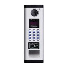 Networking building video doorphones with unlocking function