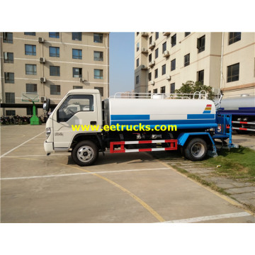 Vehículos de tanque de riego de carretera Foton 5000L