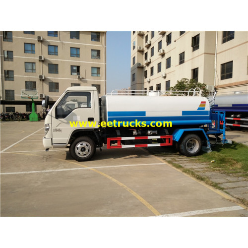 5000L Foton Road Watering Tank Vehicles