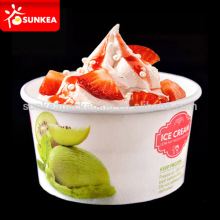 Custom printed disposable 12oz icecream paper cup