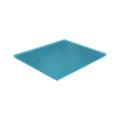 แผ่นกระดาษลูกฟูก POLYCARBONATE SELID SHEET SHEET HOLLOW SHEET สำหรับคลังสินค้าเรือนกระจกที่จอดรถสกายไลท์