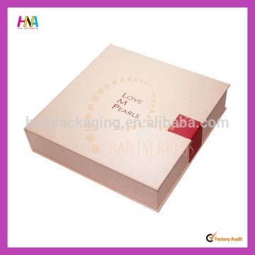 2015 custom cardboard jewelry box custom made paper jewelry box