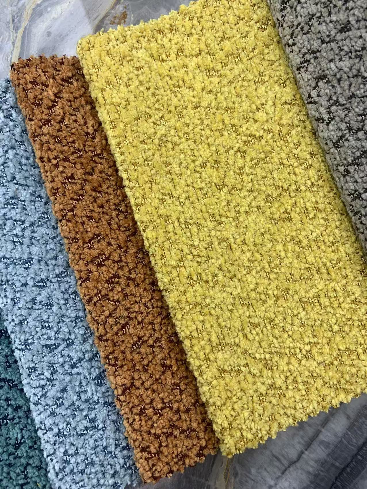 Tissu d'ameublement décoratif en chenille pour meubles Decorative Chenille Upholstery Fabric for Furniture