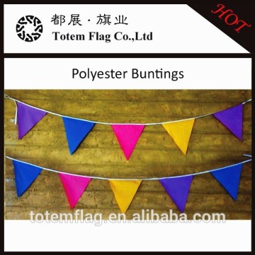 Polyester Bunting Advertising Banner