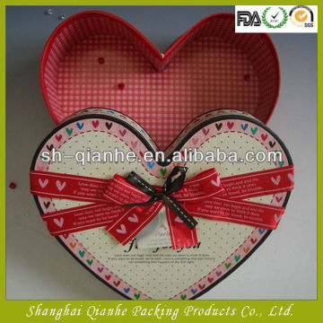 heart shape gift box,gift packagin box