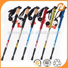 Aluminum adjustable pole Walking stick Trekking pole