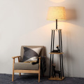 LEDER Wooden Large Floor Lamp