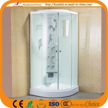 White Painted Glass Simple Shower Room (ADL-8905)
