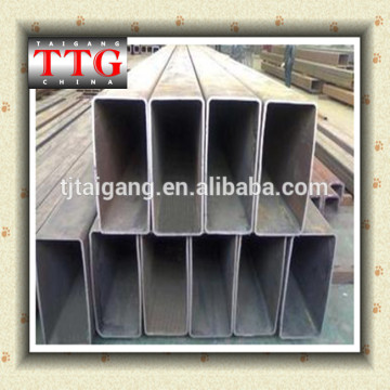 (TTG) galvanized iron rectangualr pipe price Rectangular Pipe/Tube Hot Dipped Galvanized 80