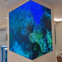 Indoor Advertising Info Board - LED Magnet Module Display Screens P1.2 to P6