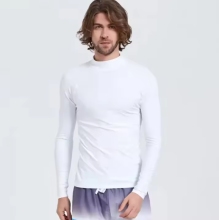 Custom Wholesale Sun Protection Compression Rash Guard Shirts for Men