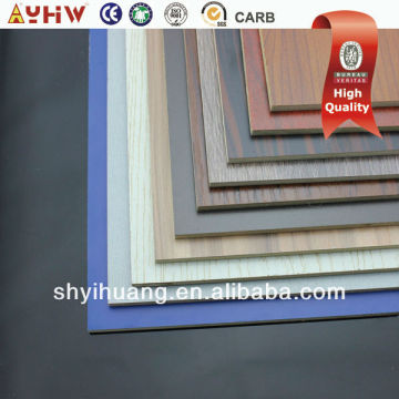 E0 pre laminated mdf board