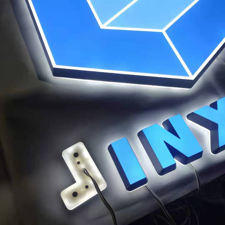 Custom Advertising Acrylic Led Logo Wall Mounted Signage 3d Letters Business Sign Channel Letters