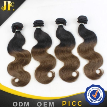 jinpai hair human unprocessed good looking ombre indian hair weft