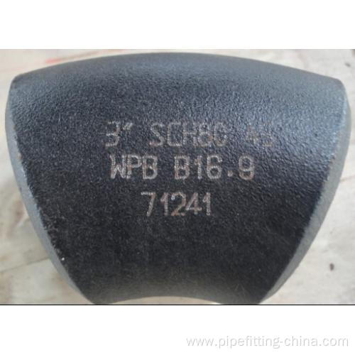 ANSI B16.9 A234 WPB Short Radius Elbow