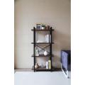 4 tiers bookcase and book shelves