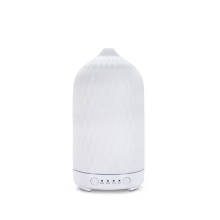 White Porcelain Ultrasonic SPA Diffuser: Aromatic Oil Humidifier & Air Purifier