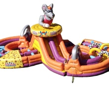 Inflatable Rat Race Obstacle Course: Fun for Kids and Adults