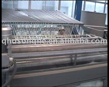 Plastic sheet machine